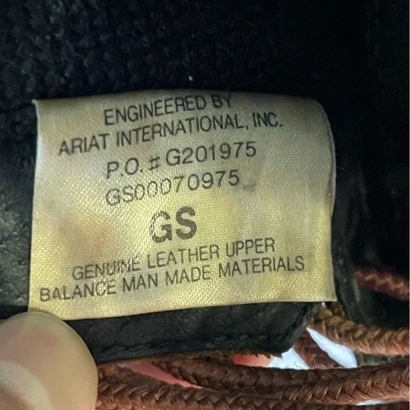 Ariat Heritage Lacer II Leather Western
Roper Brown Lace Up Kiltie Boots 7.5 B - Picture 12 of 15